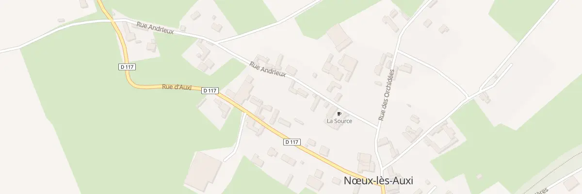 Plan du 7 Rue Andrieux à Nœux-lès-Auxi