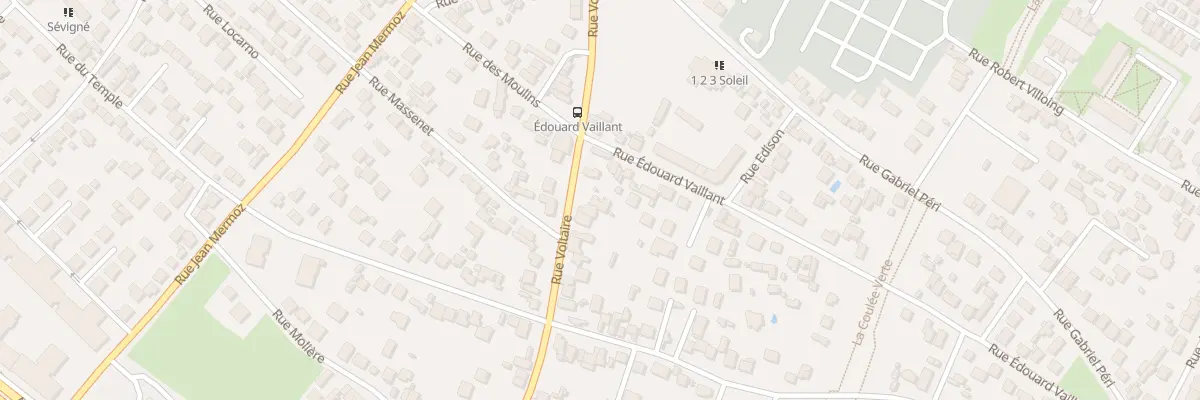 Plan du 80 Rue Voltaire à Sartrouville
