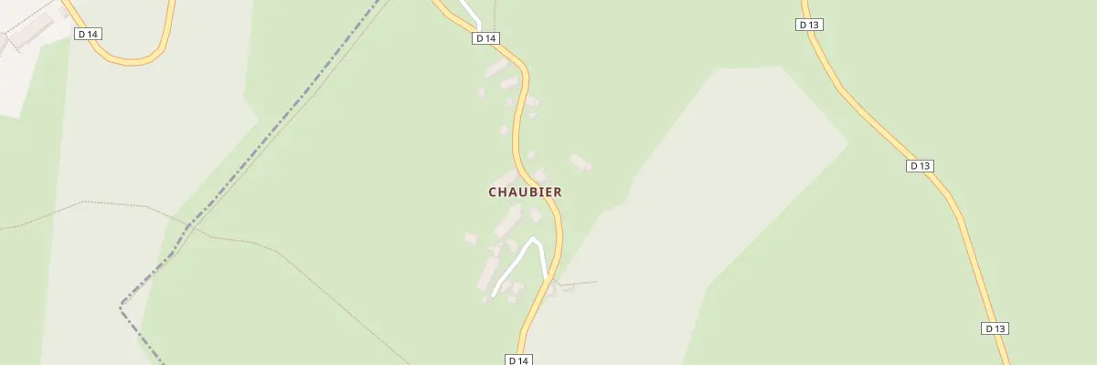 Plan du 4 Chaubier à Toulx-Sainte-Croix