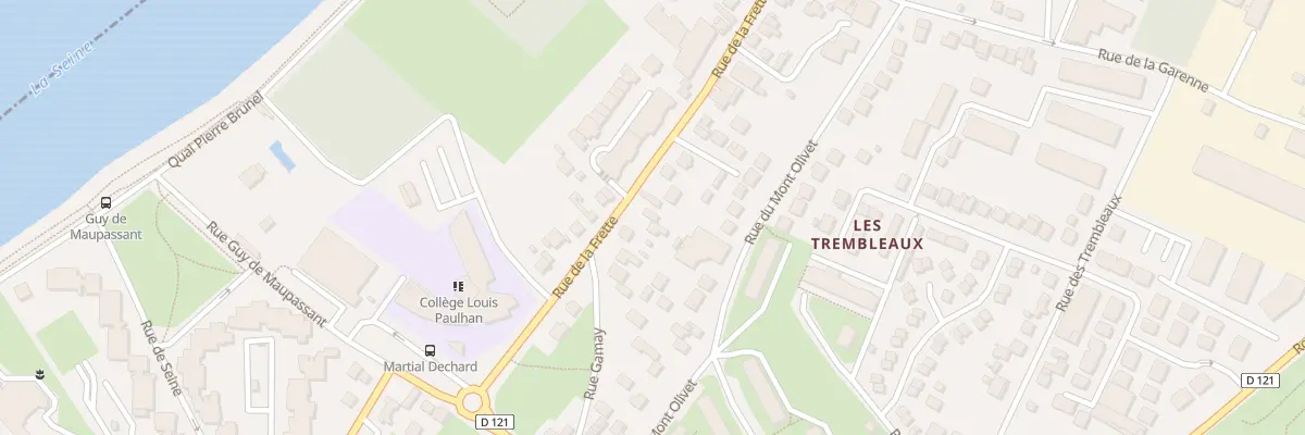Plan du 28 Rue de la Frette à Sartrouville