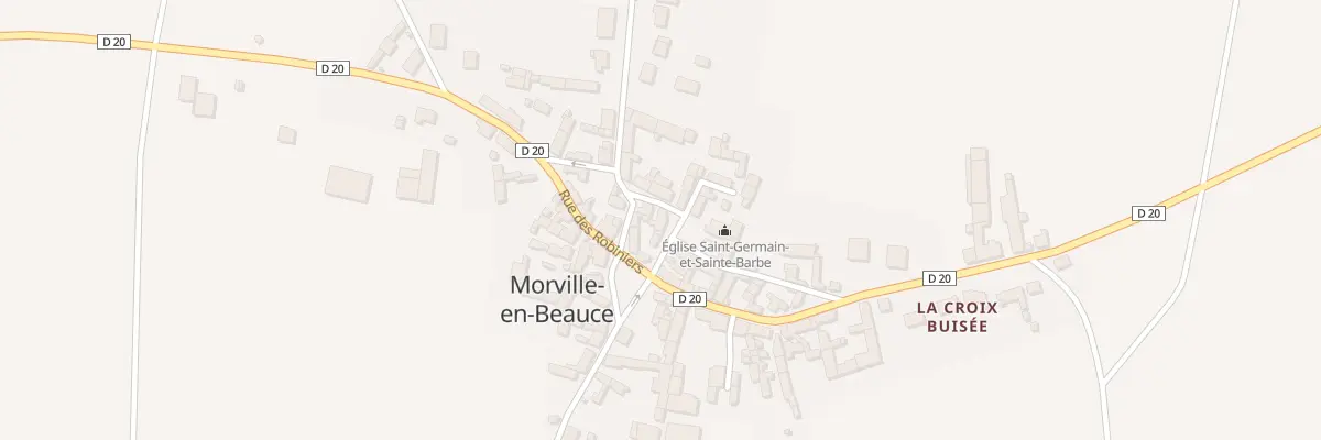 Plan du 5 Pl St Germain à Morville-en-Beauce
