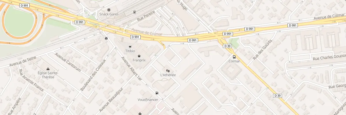 Plan du 4 Av Alsace Lorraine à Rueil-Malmaison