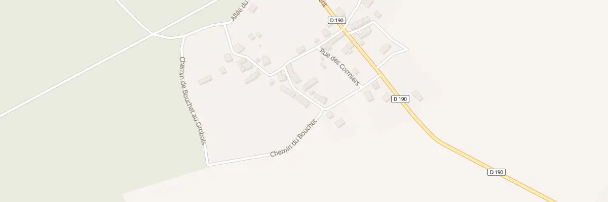 Plan du 6 Rue des Cormiers à Plou