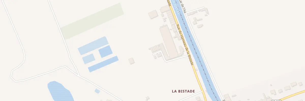 Plan du 11A Cour de l’Usine à Sainte-Marie-Kerque