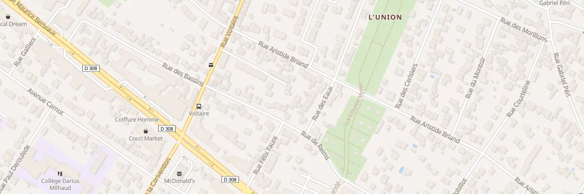 Plan du 5 Rue des Eaux à Sartrouville