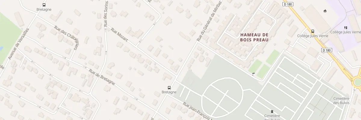 Plan du 64 Rue du Gen de Miribel à Rueil-Malmaison