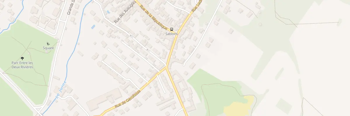 Plan du 7 Rue du Sablon à Étampes