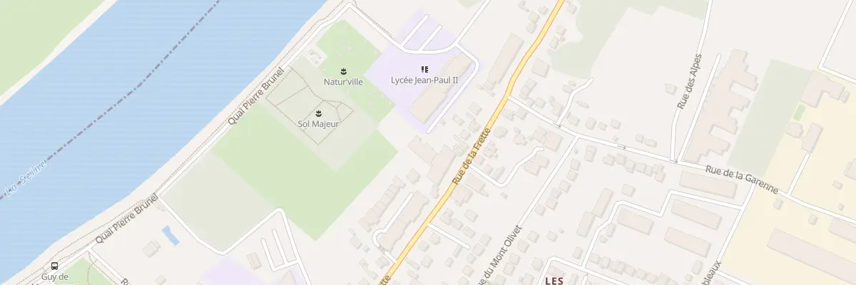 Plan du 89 Rue de la Frette à Sartrouville