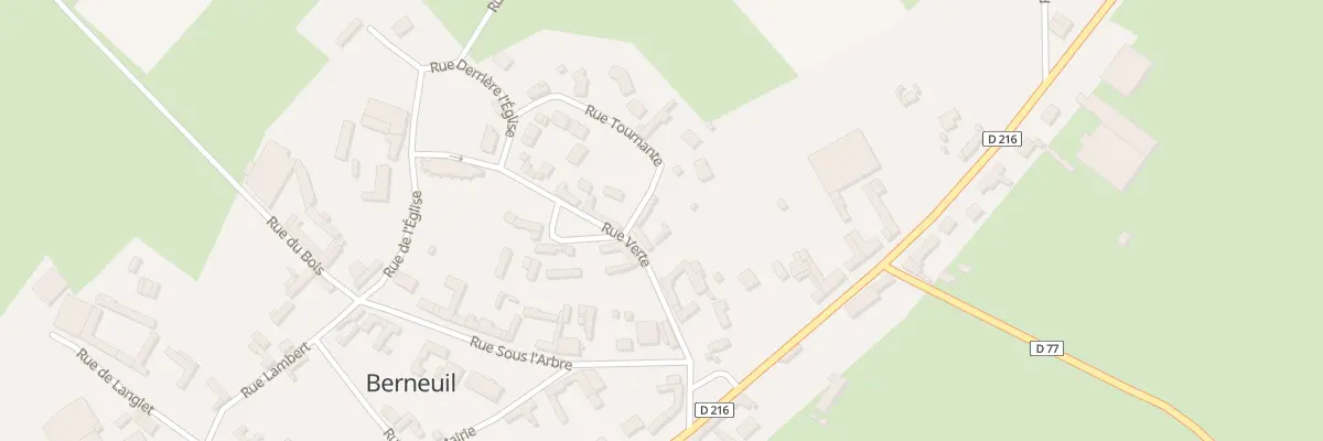 Plan du 8 Rue Verte à Berneuil