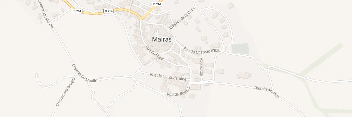 Plan du 29 Rue du Foyer à Malras
