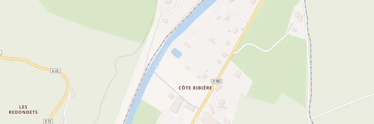 Plan du 37 Cote Ribiere à Moutier-Rozeille