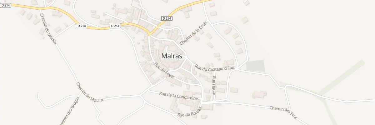 Plan du 30 Rue des Ecoles à Malras