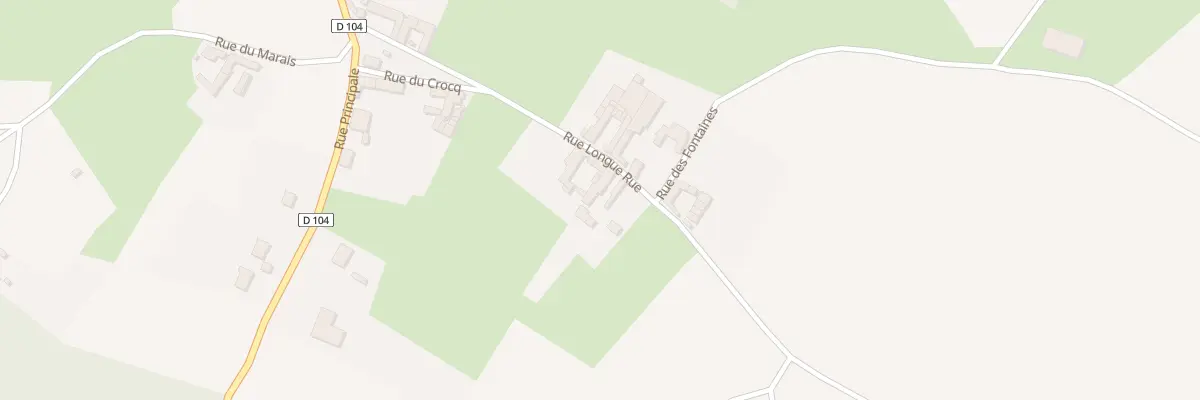 Plan du 6 Rue Longue Rue à Vincly