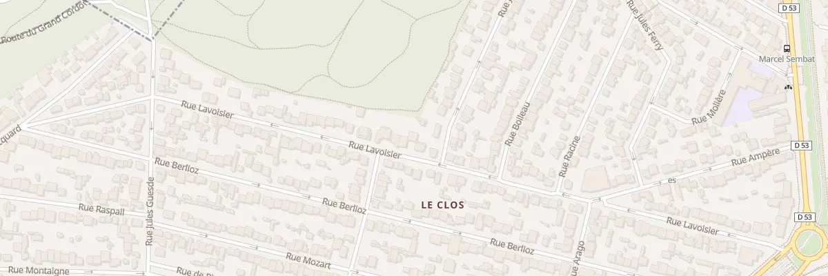 Plan du 66 Rue Lavoisier à Vélizy-Villacoublay