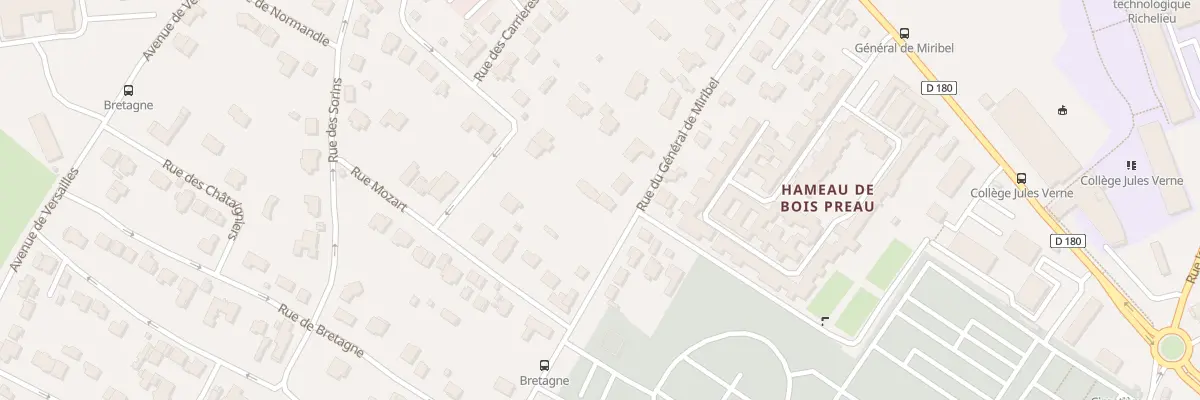 Plan du 54 Rue du Gen de Miribel à Rueil-Malmaison