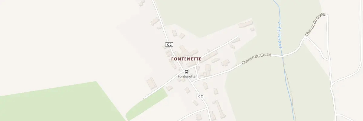 Plan du 1 Rue des Fontaines à Abbéville-la-Rivière