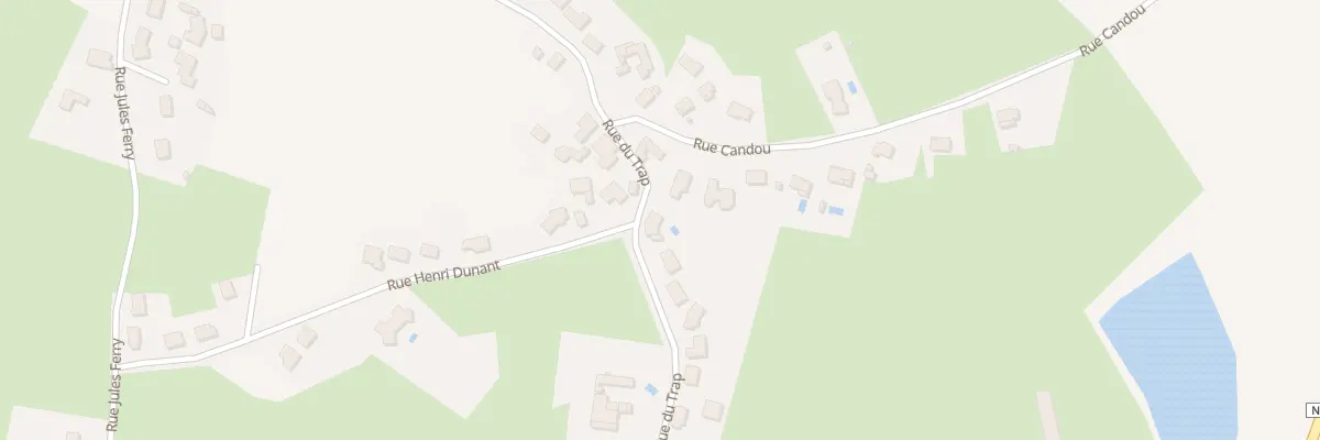 Plan du 332 Rue du Trap au Garric