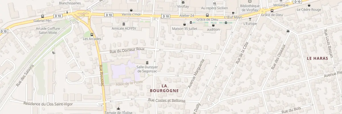 Plan du 15 Rue du Docteur Roux à Viroflay