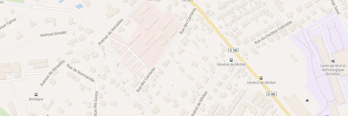 Plan du 21 Rue des Carrières à Rueil-Malmaison