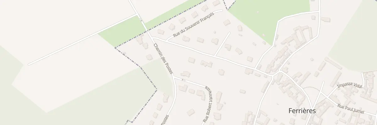 Plan du 5 Rue Charles Bourez à Ferrières