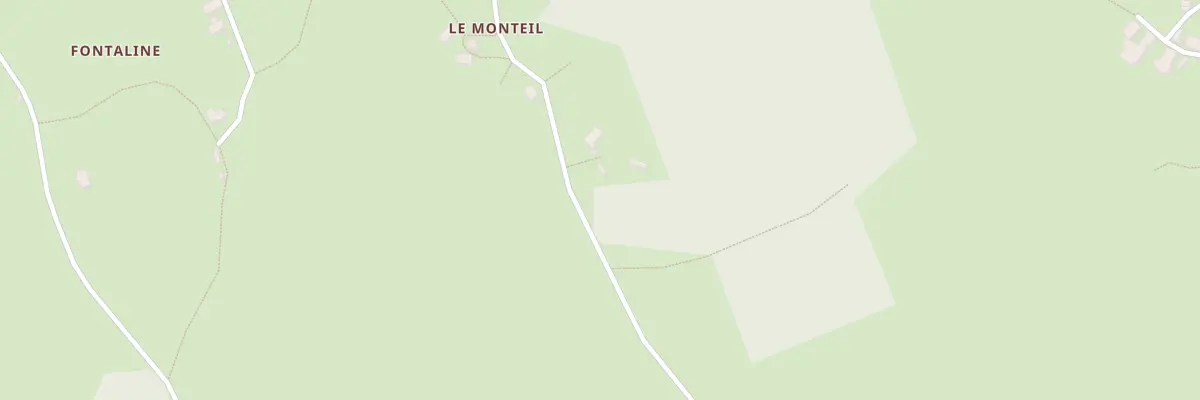 Plan du 5166 Le Monteil à Saint-Silvain-sous-Toulx