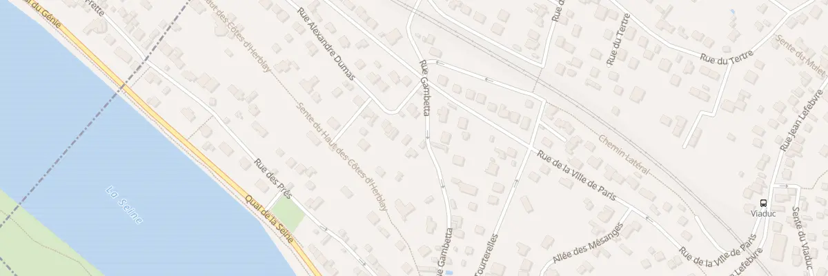 Plan du 19 Rue Gambetta à La Frette-sur-Seine