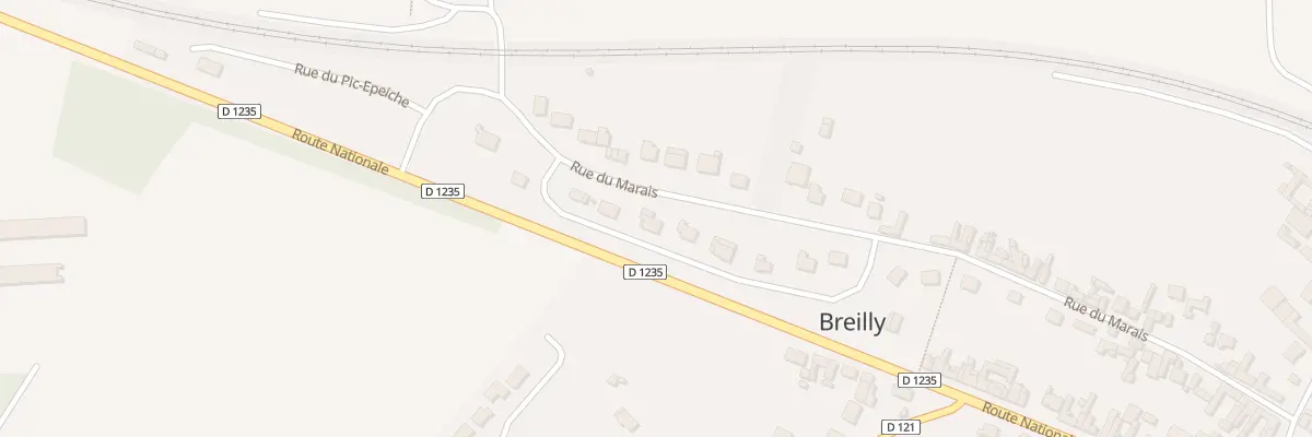 Plan du 6 Res Bernard Galliot à Breilly