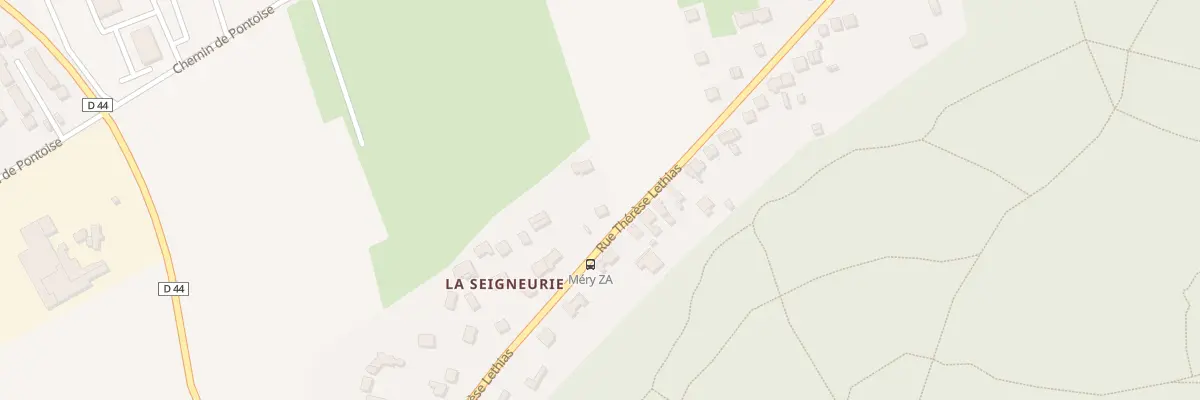 Plan du 84 Rue Thérèse Léthias à Méry-sur-Oise