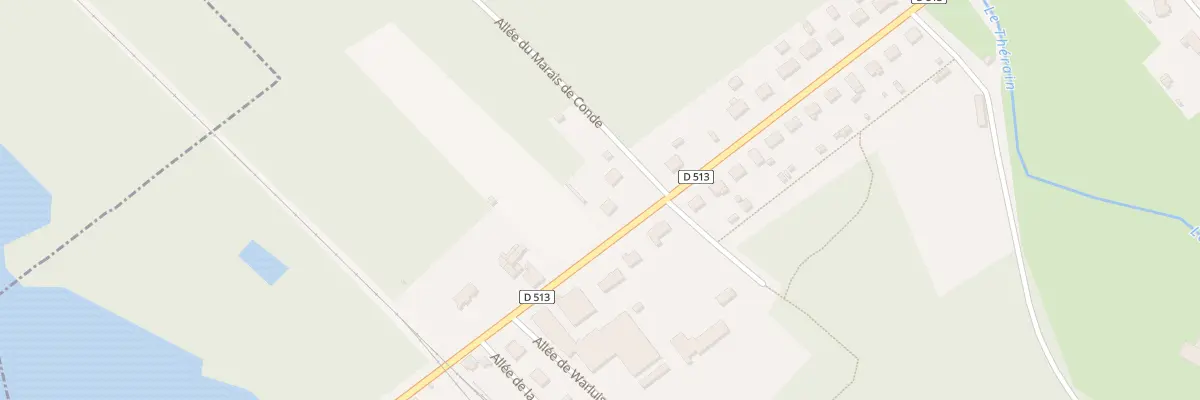 Plan du 28 Rue de la Gare à Rochy-Condé