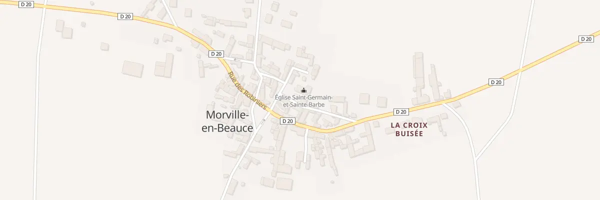 Plan du 6 Pl St Germain à Morville-en-Beauce