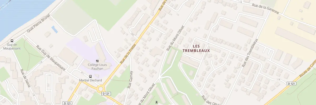 Plan du 24 Rue de la Frette à Sartrouville