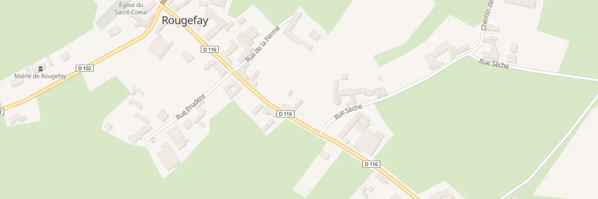 Plan du 11 Rue de Doullens à Rougefay