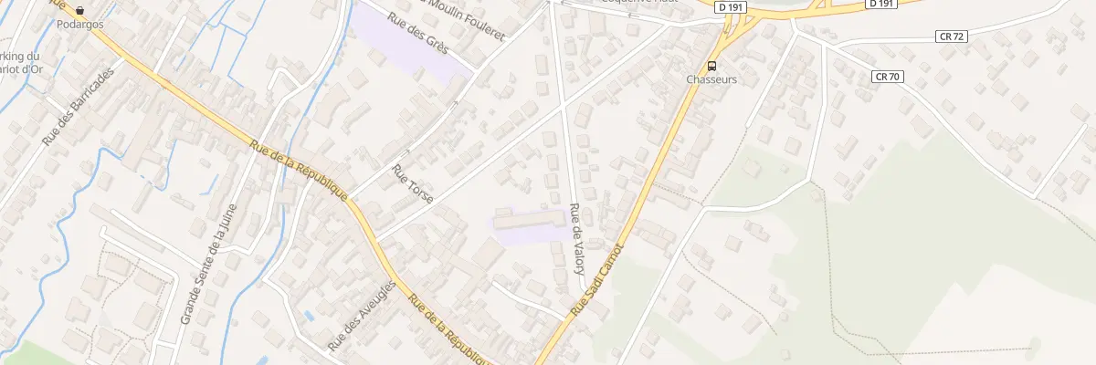 Plan du 14 Rue de Valory à Étampes