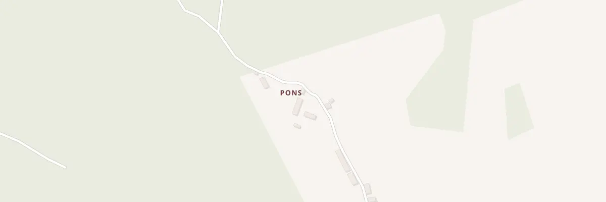 Plan du 7 Pons à Sornac