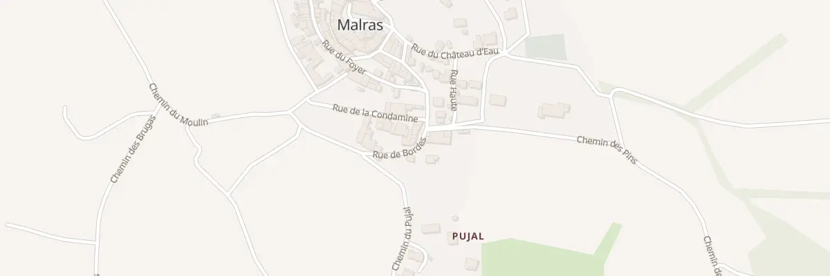 Plan du 6 Rue des Bordes à Malras
