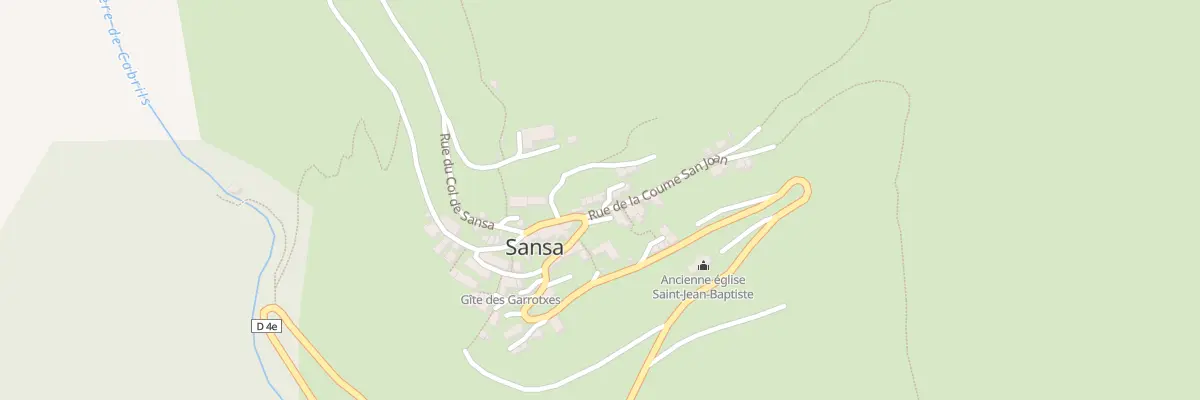 Plan du 3 Rue de la Coma Sant Joan à Sansa