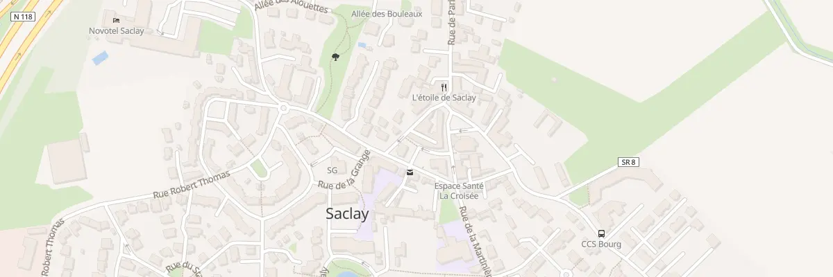 Plan du 3 Pl Jules Ferry à Saclay