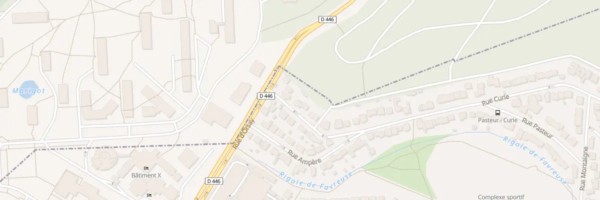 Plan du 5 Rue Curie à Saclay