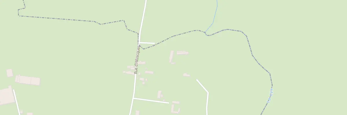 Plan du 34 Rue d’Hezecques à Hézecques