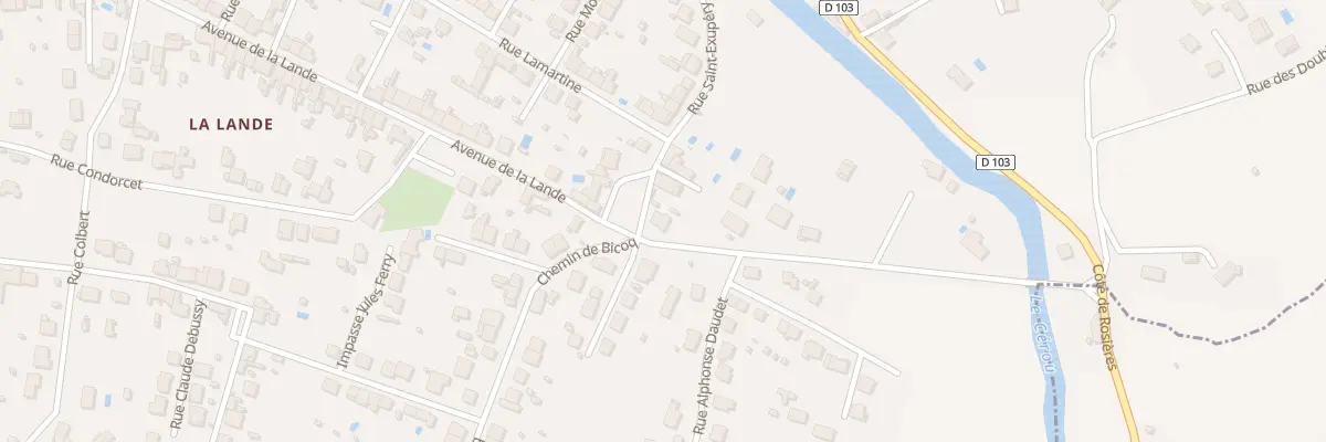Plan du 2 Rue Saint Exupery à Carmaux