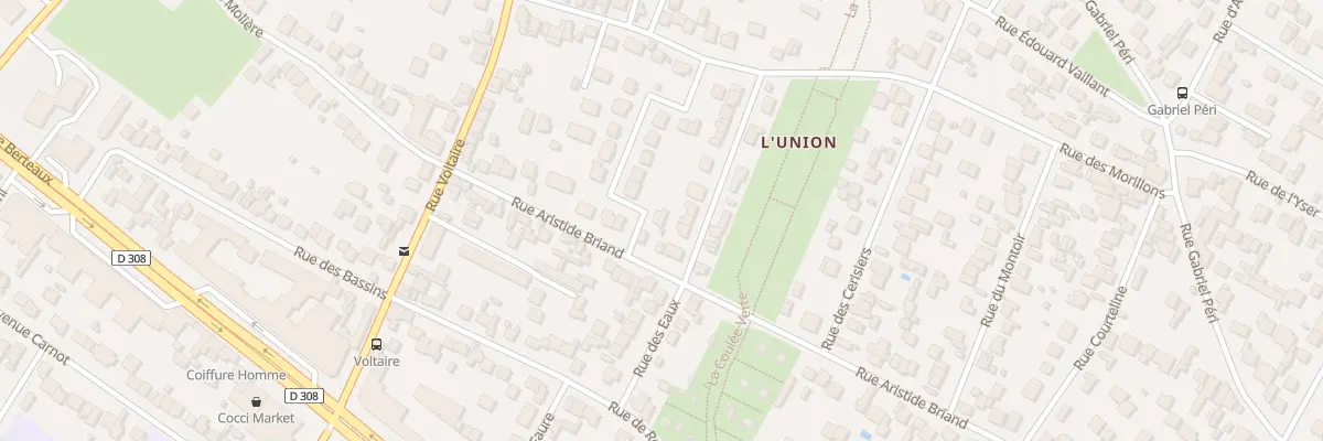 Plan du 27 Rue Aristide Briand à Sartrouville