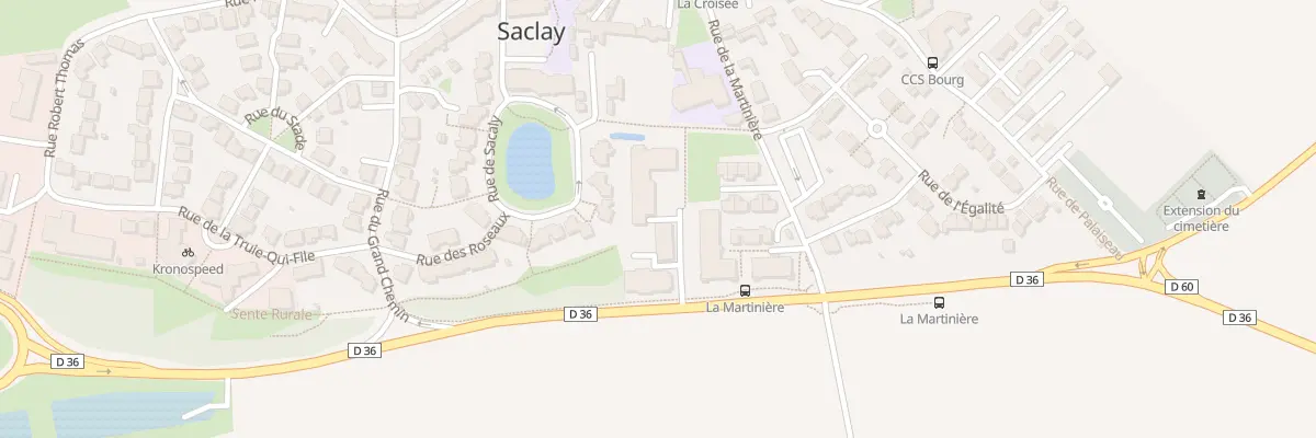 Plan du 3 Imp Auguste Perret à Saclay