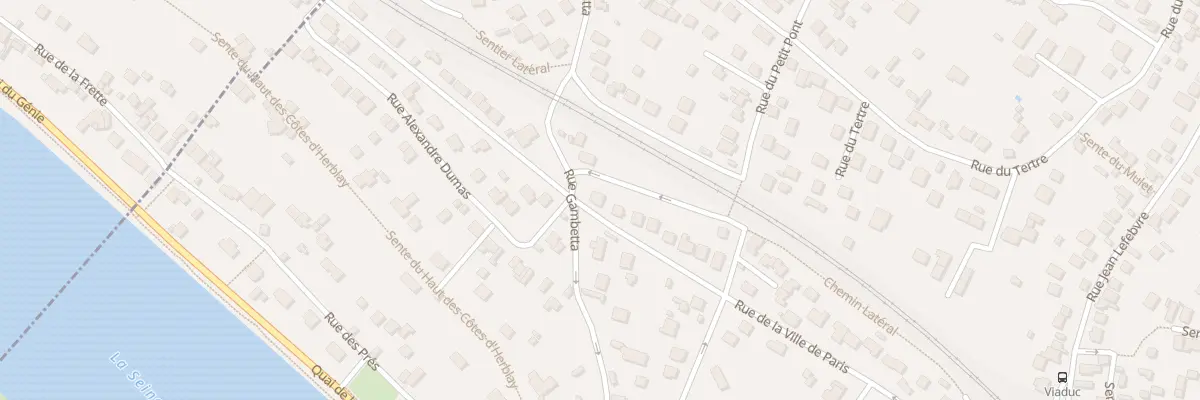 Plan du 7 Rue de la Ville de Paris à La Frette-sur-Seine