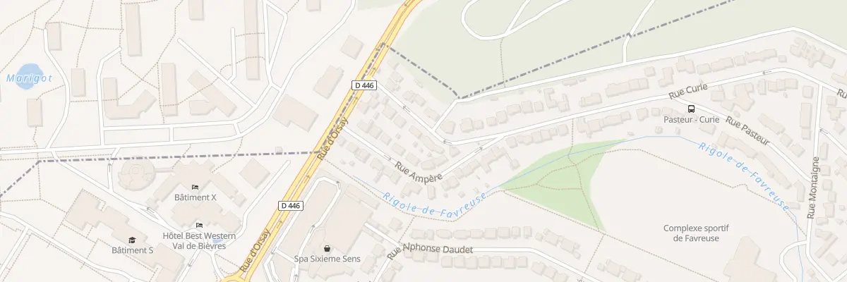 Plan du 4B Rue Curie à Saclay
