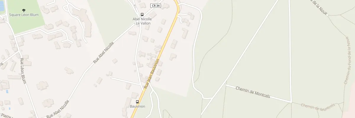Plan du 10 Rue Jean Bauvinon à Jouy-en-Josas