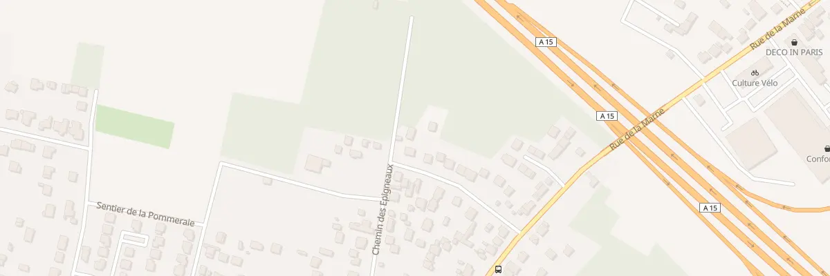 Plan du 42 Che des Épigneaux à Herblay-sur-Seine
