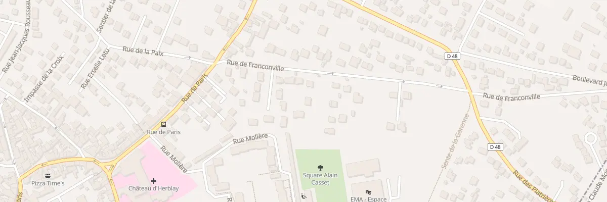 Plan du 10B Rue de Franconville à Herblay-sur-Seine