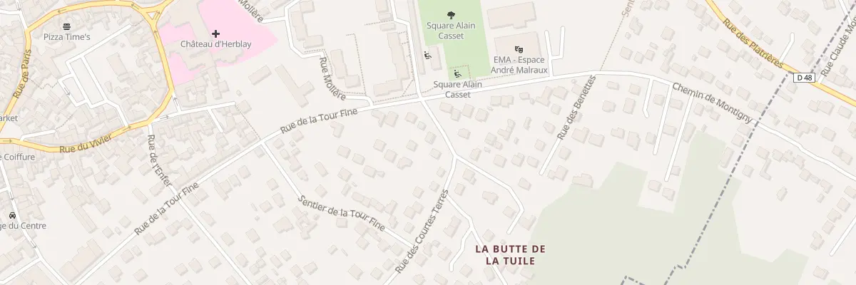 Plan du 35 Rue des Courtes Terres à Herblay-sur-Seine