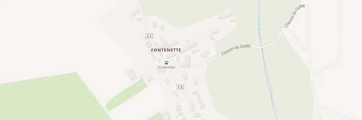 Plan du 5066 Fontenette à Abbéville-la-Rivière