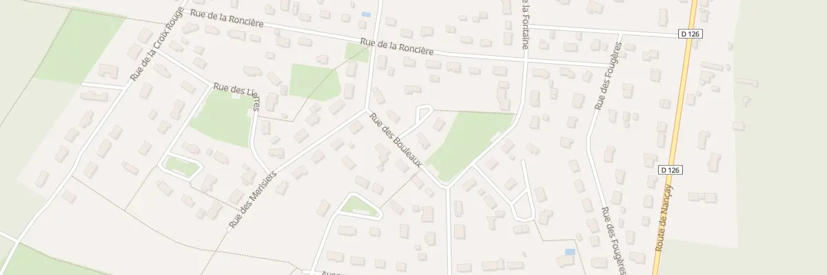 Plan du 2 Rue des Bouleaux à Souesmes